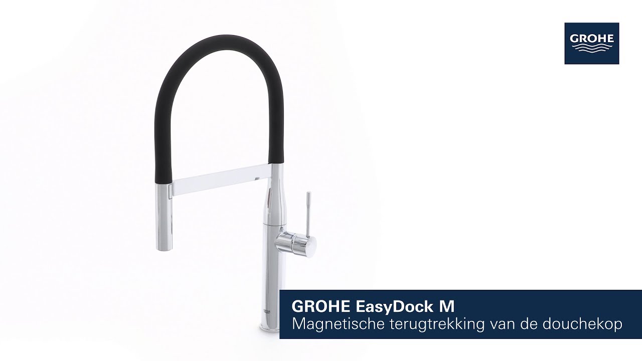 kandidaat wijsvinger levering GROHE Essence professionele keukenmengkraan - YouTube