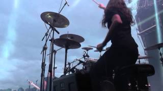 Melechesh - Tempest Temper Enlil Enraged - Drum Cam - Live Rock Al Parque