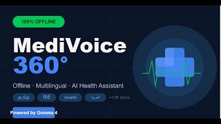 MediVoice 360 — Offline Multilingual AI Clinical Assistant | Gemma 4 Good Hackathon 2026