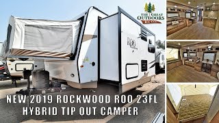 2019 ROCKWOOD ROO 23FL Hybrid Tip Out Camper Lightweight RV Colorado Greeley Dealer