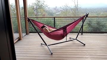ENO Parkway® Adjustable Hammock Stand — Your Space-Saving Backyard Hammock Stand