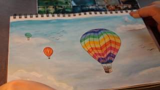 balloon air watercolor beginners getdrawings watercolors