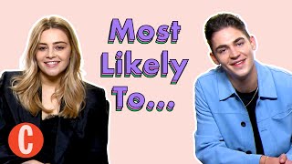 'You're sweet!' After Ever Happy's Hero Fiennes Tiffin and Josephine Langford play Most Likely To