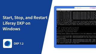 How to Start, Stop, and Restart Liferay DXP on Windows screenshot 4
