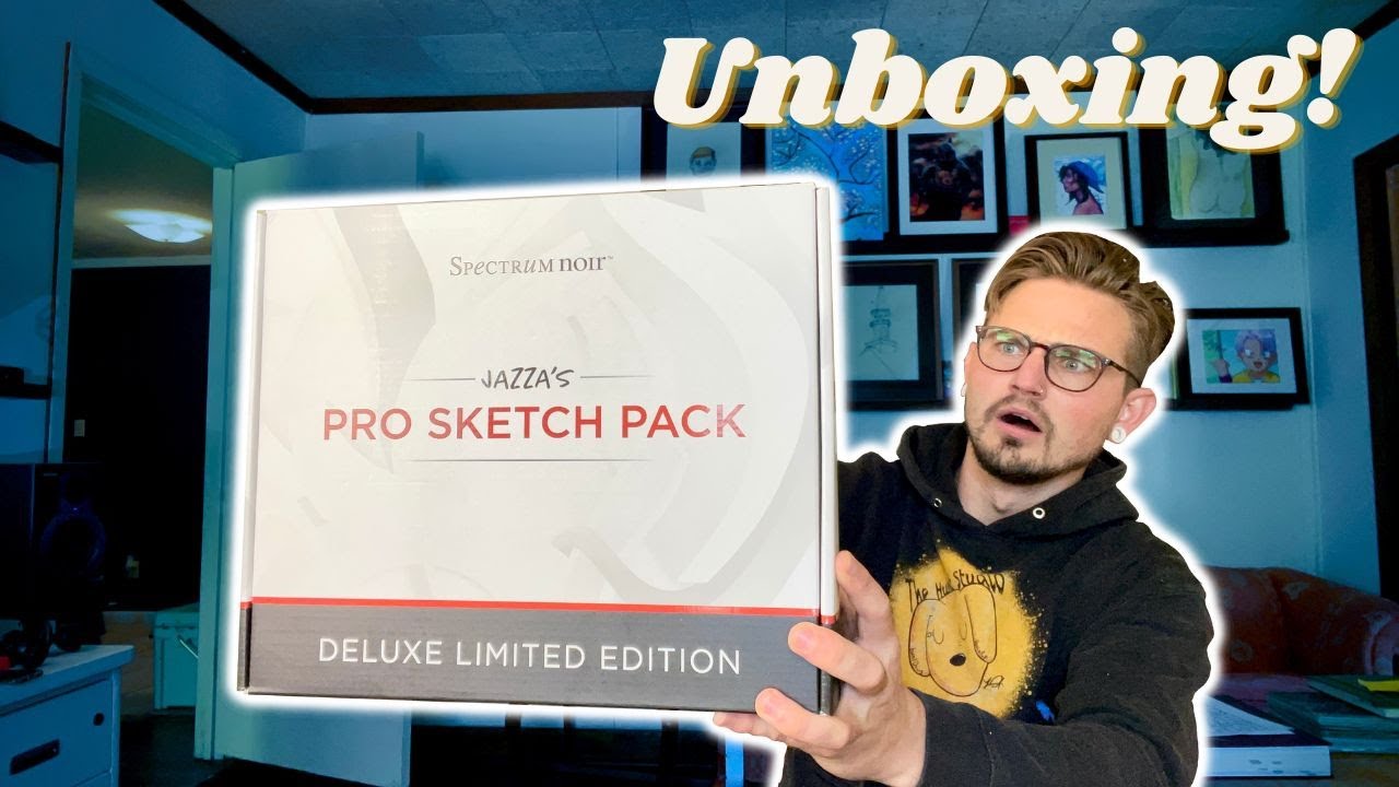 ANOTHER Box From Jazza?? Pro Sketch pack YouTube