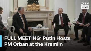 Full Meeting Putin Meets Hungarys Viktor Orban At The Kremlin For High-Stakes Talks Ac1B
