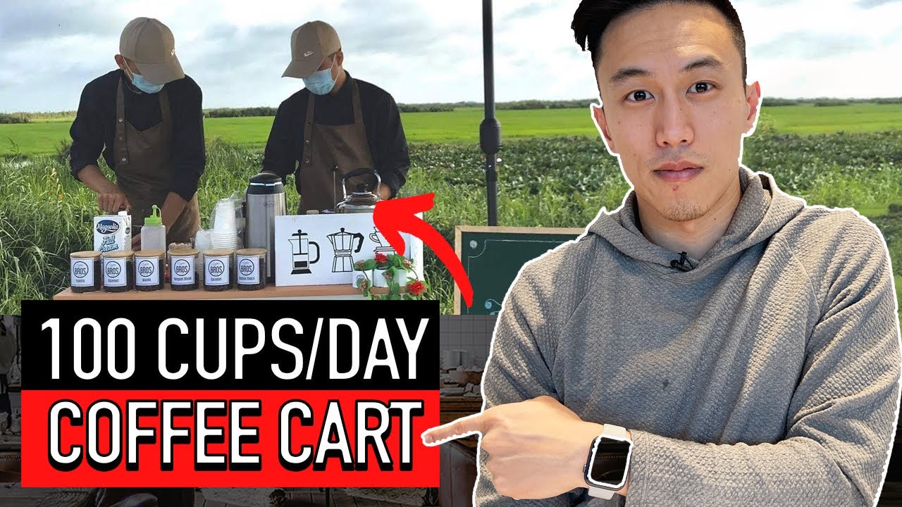 Ice Cream Owner Reacts: Coffee Cart Selling 100 Cups A Day | Food Business Ideas