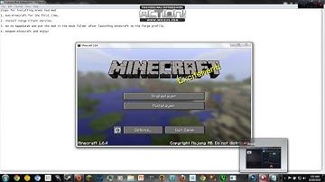 How to install Armor hud Mod for 1.6.4 (forge)
