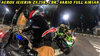 AEROX 70FREE NGAJAKIN ZX25R DAN VARIO OTOY BALAPAN‼️UDAH FULL KIRIAN