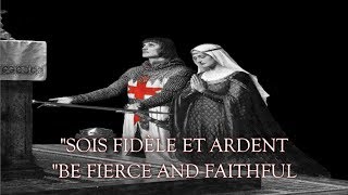 French Crusader Song ~ La Complainte Des Templiers ~ French & English Lyrics