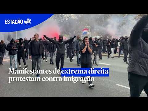 [Países Baixos] Polícia confronta manifestantes de extrema-direita