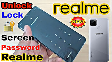 How to Unlock Password Realme |  Unlock Screen Lock Realme, Reset Screen Lock Password Realme C15 👍