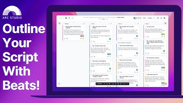How to Outline Your Script In Arc Studio