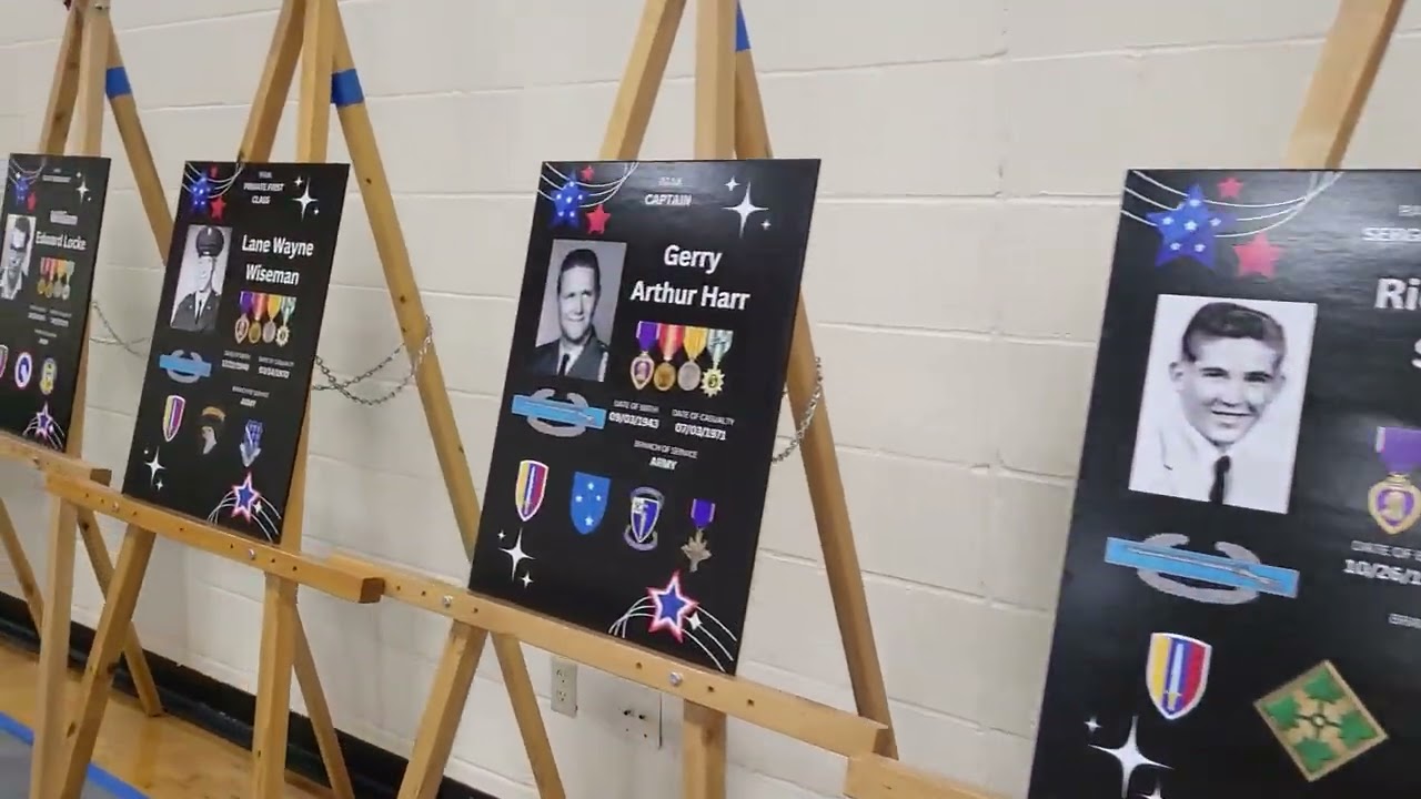 Video preview image of Salute to Service event at Roseburg High School; click to visit the ParentSquare post with the video