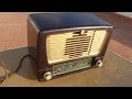 RADIO PHILIPS BE341A DE 1948 RESTAURACIÓN