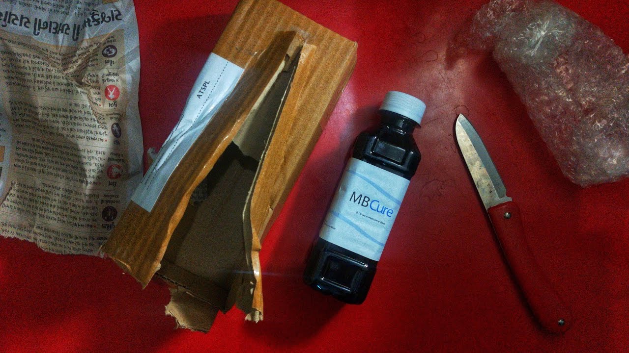 CZTL Methylene Blue 0 1 200 Ml Solution Unboxing And Overview Amazon 