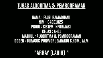 Tugas Algoritma & Pemrograman "Program Perhitungan Nilai Akhir Untuk 5 Mahasiswa"