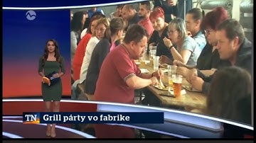 BBQ im CONEC Produktionsstandort Slowakei/Barbecue at the CONEC production site in Slovakia