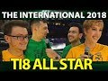 TI8 ALL STAR MATCH - TEAM BURNING VS TEAM ROTK