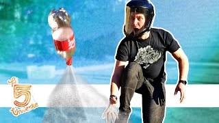 Explosive Bottle Flip Challenge!