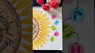 Easy Ideas for Cover Page #art #learning #assignmenthelp #coverpagedecoration #drawing