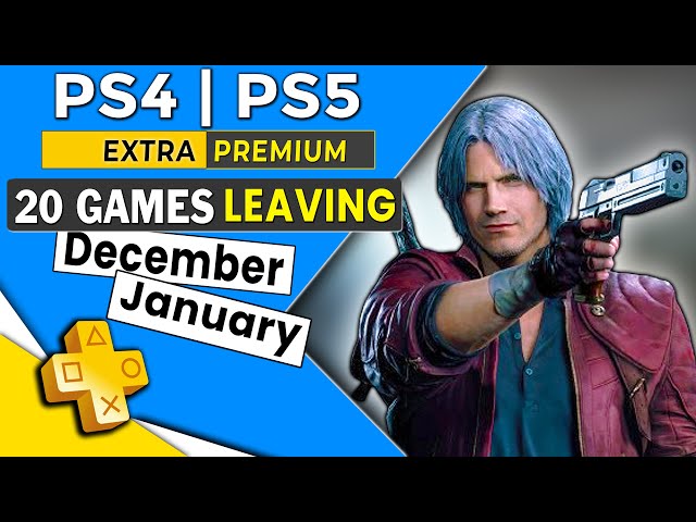 9 Games Leaving PS Plus Extra in January 2024 