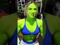 She Hulk at the gym 😱 #shehulk #hulk
