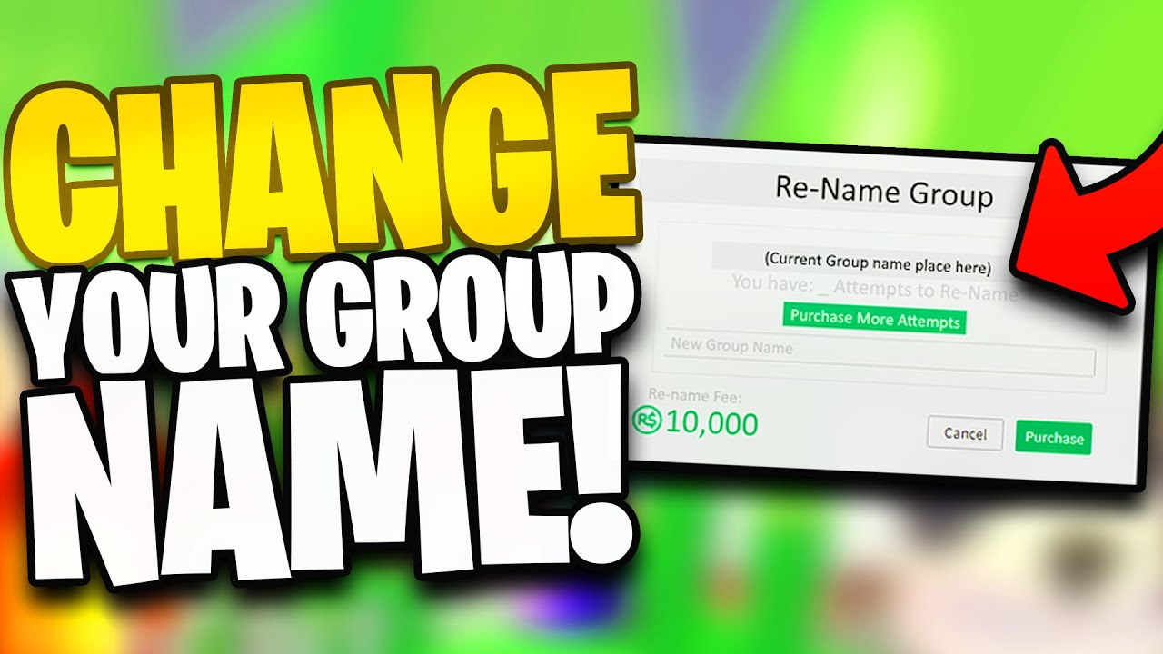 How To Easily Change Your Group Name In Roblox Youtube - how to change your group name on roblox 2020 mobile