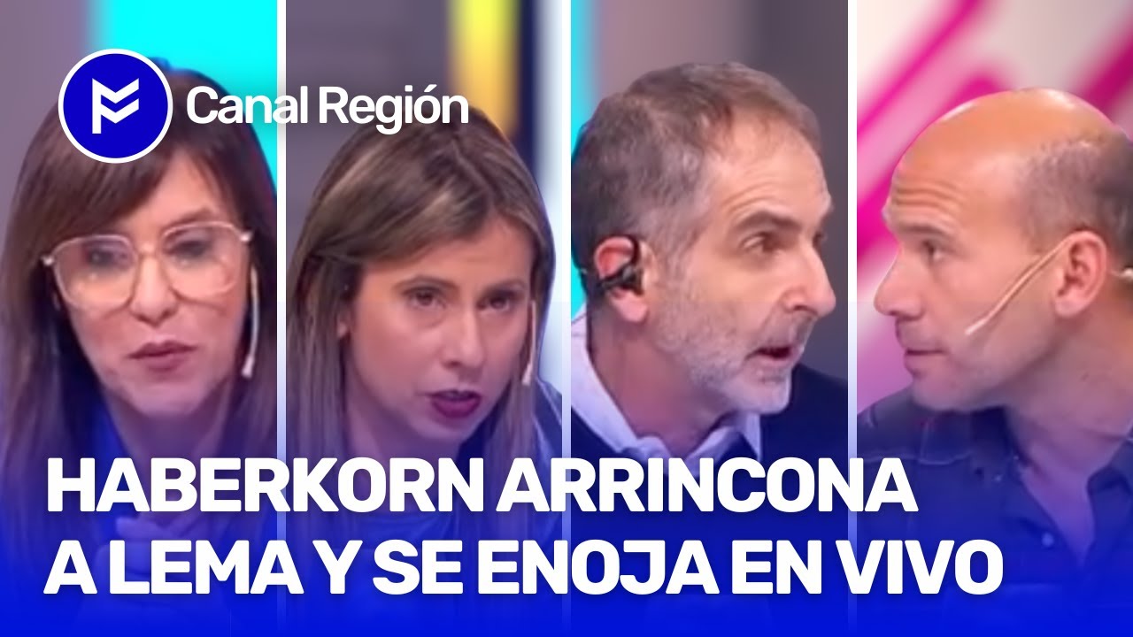 HABERKORN ARRINCONA A LEMA Y SE ENOJA EN VIVO
