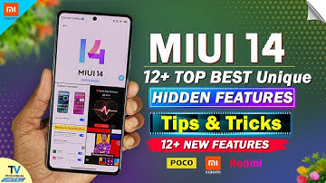 MIUI 14 New TOP 12+ Unique Hidden Features Settings | MIUI 14 Tips and Tricks | MIUI 14 New Features