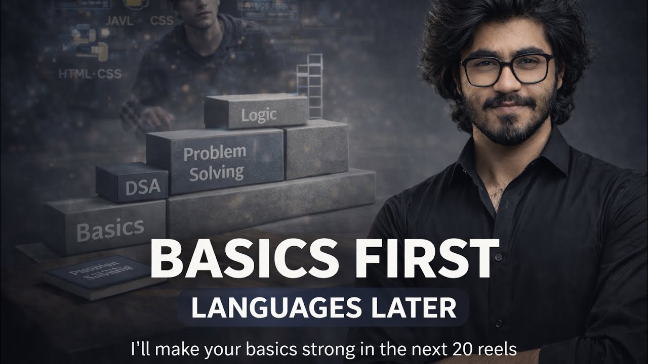 You are Not Bad at Programming — You were Taught Wrong | Basics First Languages Later | TheCodeMaan