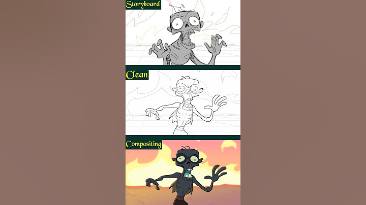 MAKING ZOMBIE ANIMATION: from Storyboard to Compositing
