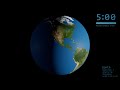 Earth from Space 5 min Countdown