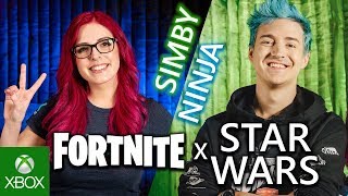 On this episode of xbox sessions ninja and simby take us through
fortnite x star wars. you'll see them show off news skins weapons as
they battle enemy s...