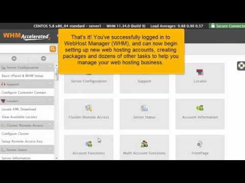 How to Login to WHM (Web Host Manager)