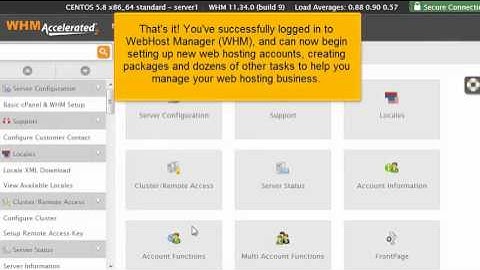 How to Login to WHM (Web Host Manager)
