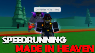 Speedrunning MADE IN HEAVEN In ONE VIDEO In Stand Upright Rebooted
