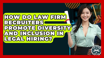 How Do Law Firm Recruiters Promote Diversity And Inclusion In Legal Hiring? - Law School Prep Hub