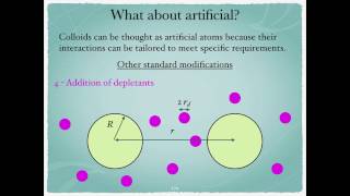 Introduction to the physics of colloids: colloids as artificial atoms