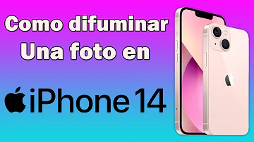 ¿Cómo puedo difuminar una foto en iPhone?