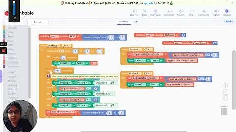 Full Detail explanation with thunkable-Making stone paper scissors app using basics by Shaurya Garg