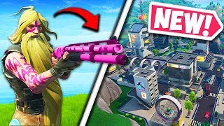 *NEW* COMBAT SHOTGUN & TILTED TOWERS!  Fortnite Funny Fails and WTF Moments! #552