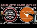 #2 South Carolina Gamecocks Women's Basketball vs #5 Texas Women's Basketball  - 1/12/25 (FULL GAME)