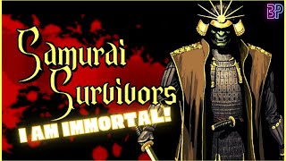 IMMORTAL SAMURAI! | SAMURAI SURVIVORS | Bullet Heaven Survival Roguelike! | Let's Try Gameplay screenshot 2