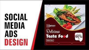CorelDRAW Tutorial : Fast Food Social Media Ads Design Coreldraw x6 Best Tips & Tricks