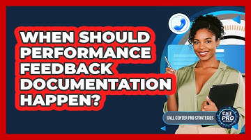 When Should Performance Feedback Documentation Happen?
