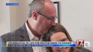 Memorial held for Wake County pastor who died when driver hit restaurant