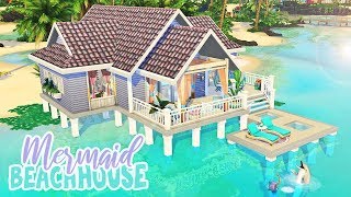 Mermaid Beach House 🐚🧜‍♀️ || The Sims 4 Island Living: Speed Build