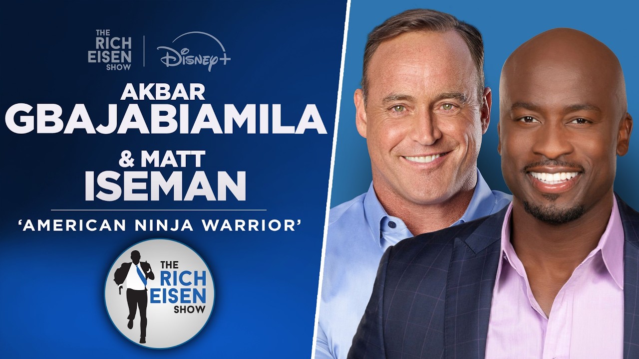 Matt Iseman & Akbar Gbajabiamila Talk ‘ANW’ New Season, Raiders & More w/Rich | Full Interview