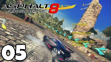 Asphalt 8 Airborne Gameplay Walkthrough Part-5, More Than Racing. (IOS, Android)